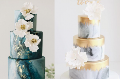 Ideias criativas de bolos para o seu casamento