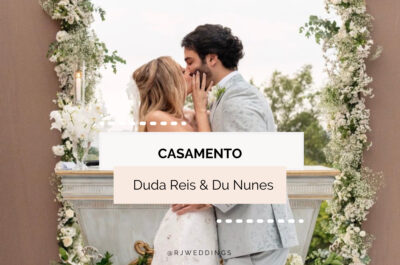 Duda Reis e Du Nunes se casam no interior de São Paulo